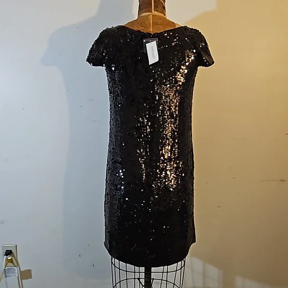 Sequins anyone?   Darling NWT Banana Republic size 4 dress - Picture 9 of 13